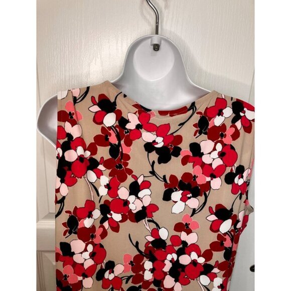3 for $15 Tommy Hilfiger Sleeveless Clarice Floral Grommet Trim TOP, NWT L‎ - Picture 6 of 9